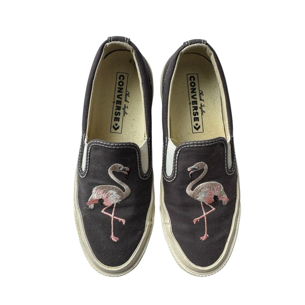 Converse Chuck Taylor Deck Star Womens 7 Slip On Sneaker Boat Shoe Falmingo Fun